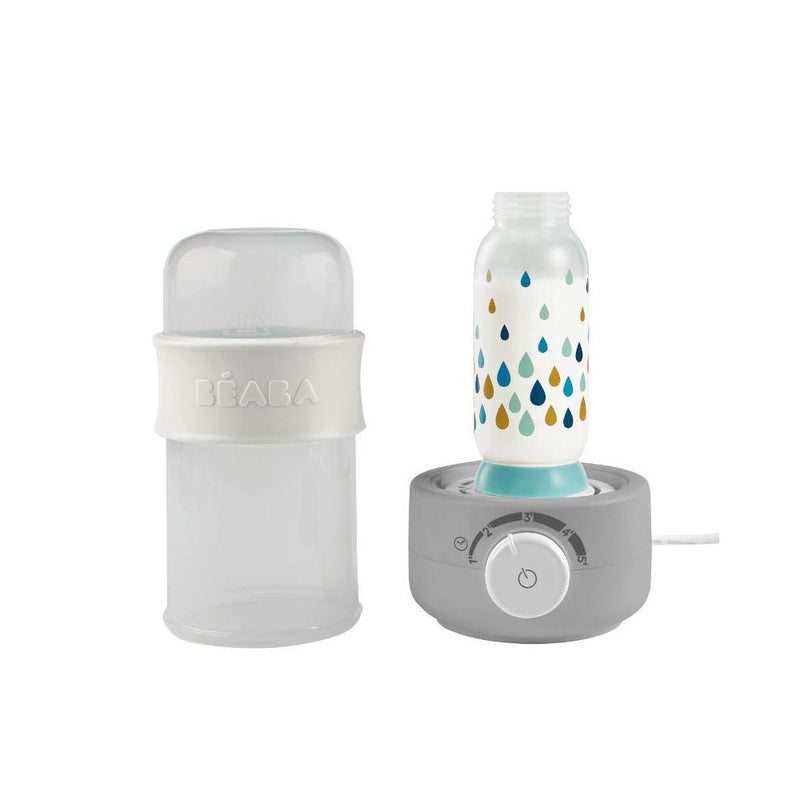 Beaba Baby Milk Second Bottle Warmer - Grey -HYPHEN KIDS