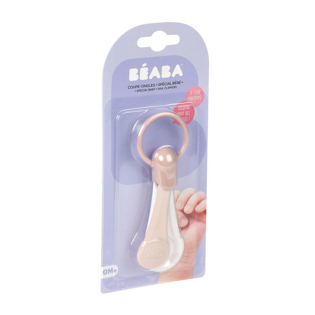 Beaba Baby Nail Clippers - Old Pink - Health & Safety - Lunch Time