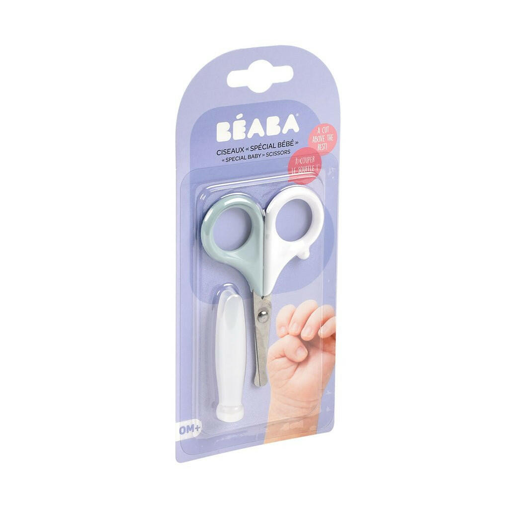 Beaba Baby Nail Scissors - Green Blue - HYPHEN KIDS
