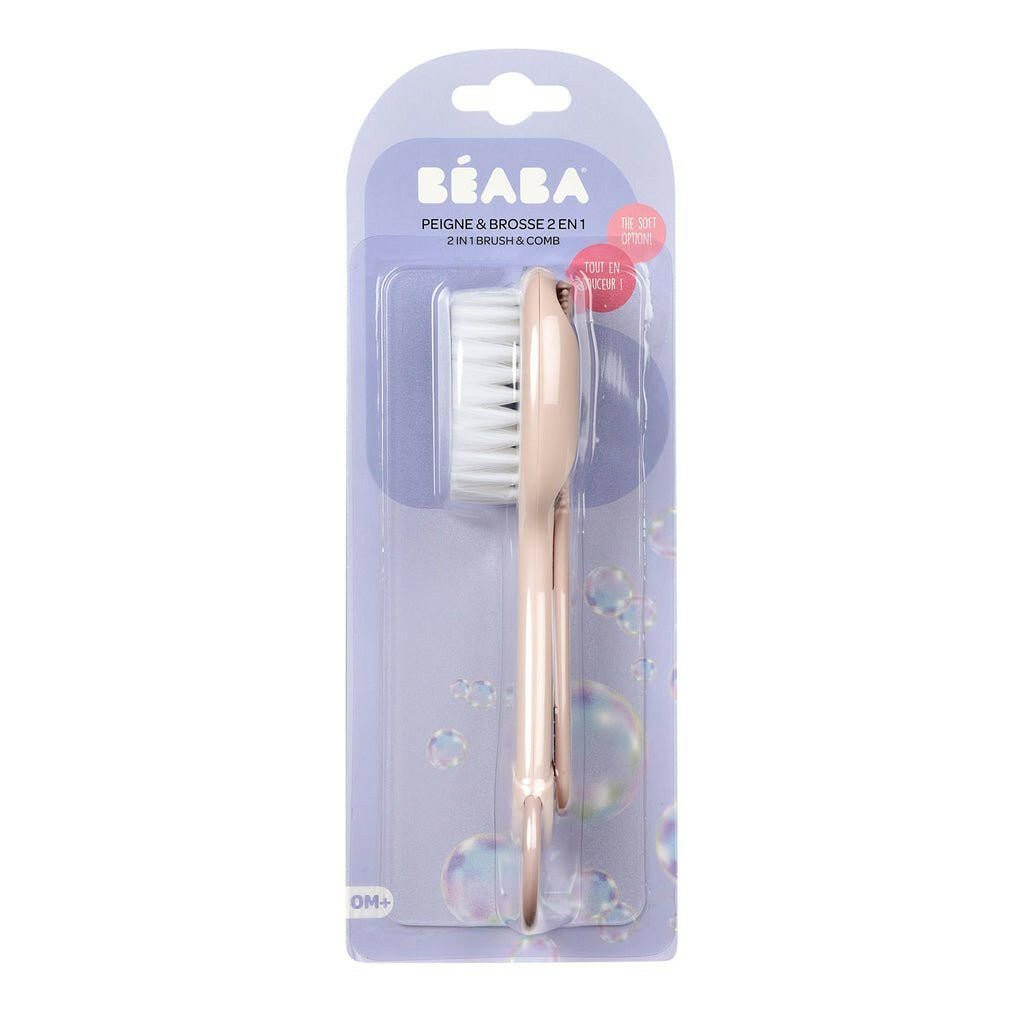 Beaba Comb And Brush Old Pink - Health & Safety - Lunch Time