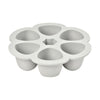 Beaba Multiportions 6*150ML Silicone Tray – Light Mist - Food Storage - Lunch Time
