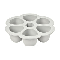 Beaba Multiportions 6*150ML Silicone Tray – Light Mist - Food Storage - Lunch Time