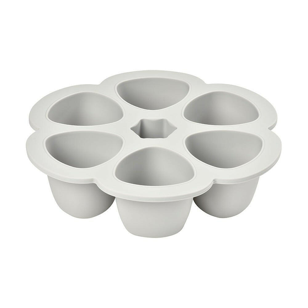 Beaba Multiportions 6*150ML Silicone Tray – Light Mist - Food Storage - Lunch Time
