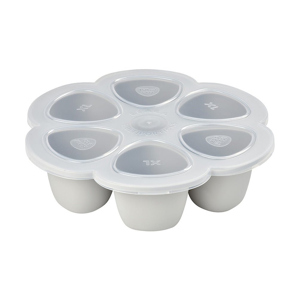 Beaba Multiportions 6*150ML Silicone Tray – Light Mist -HYPHEN KIDS