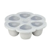 Beaba Multiportions 6*150ML Silicone Tray – Light Mist - Food Storage - Lunch Time