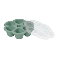 Beaba Multiportions 6*150ML Silicone Tray – Sage Green - Bowls & Utensils - Lunch Time