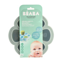 Beaba Multiportions 6*150ML Silicone Tray – Sage Green - Bowls & Utensils - Lunch Time