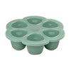 Beaba Multiportions 6*150ML Silicone Tray – Sage Green - Bowls & Utensils - Lunch Time