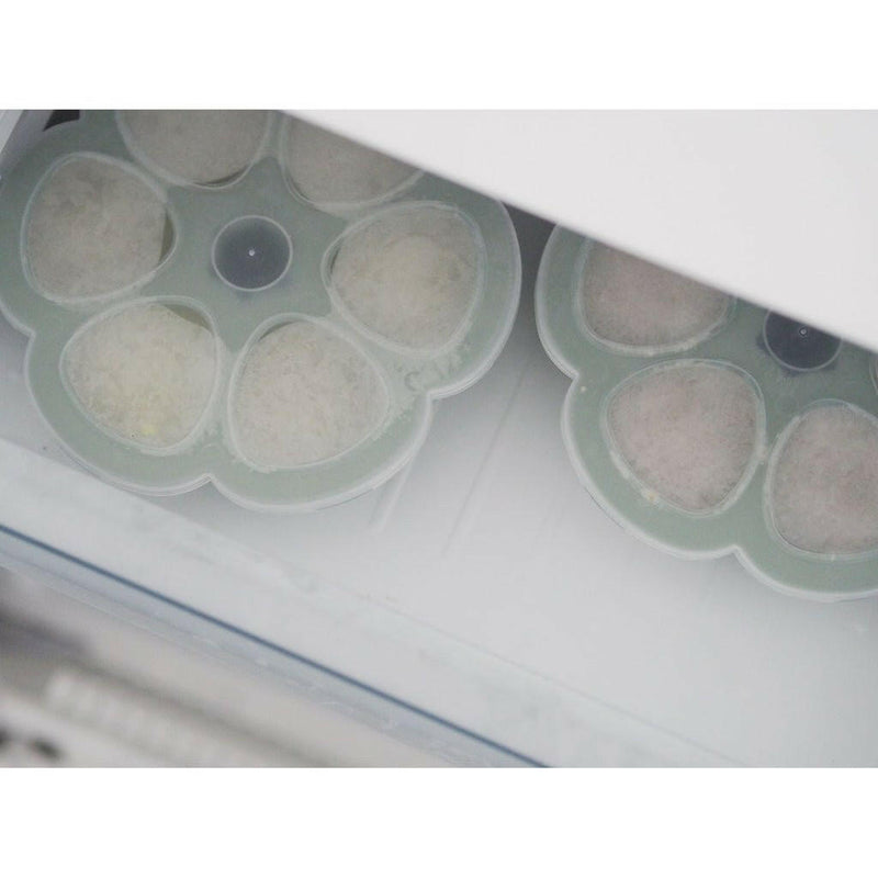 Beaba Multiportions 6*150ML Silicone Tray – Sage Green - HYPHEN KIDS