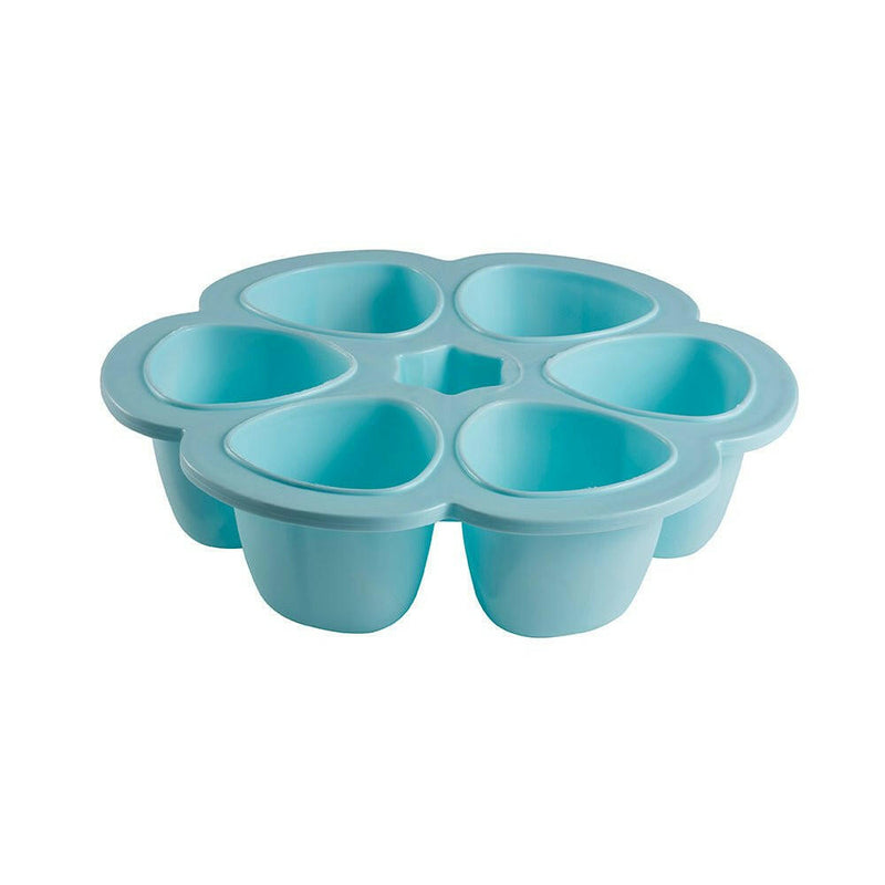 Beaba Multiportions 6*150ML Silicone Tray – Windy Blue - HYPHEN KIDS