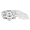 Beaba Multiportions 6*90ML Silicone Tray – Light MIst - Food Storage - Lunch Time