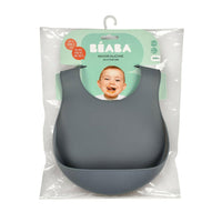 Beaba Silicone Bib - Mineral - Bibs - not - on - sale