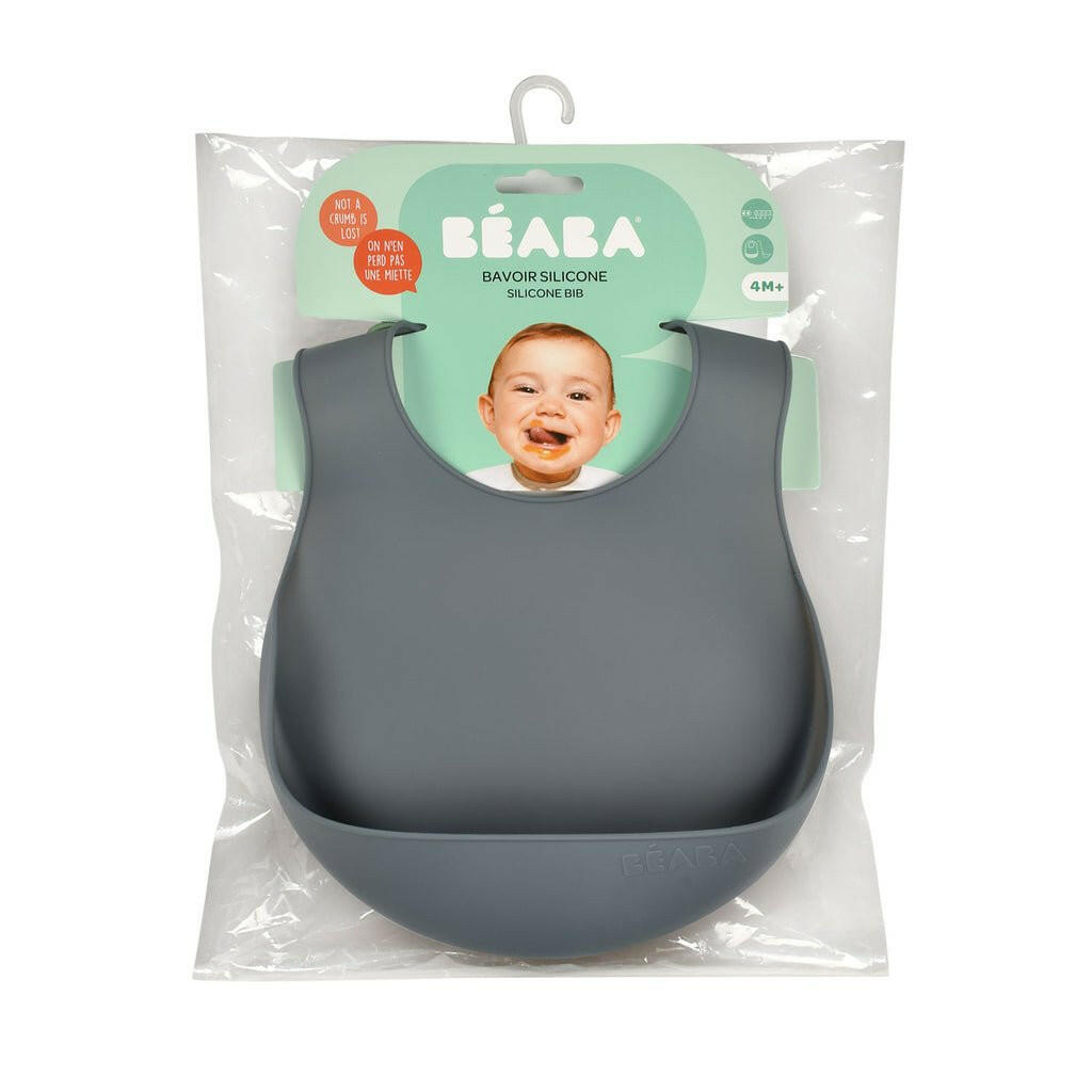 Beaba Silicone Bib - Mineral - Bibs - not - on - sale