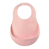 Beaba Silicone Bib - Pink - Bibs - not - on - sale