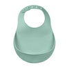 Beaba Silicone Bib - Sage Green - Bibs - not - on - sale