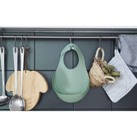 Beaba Silicone Bib - Sage Green - Bibs - not - on - sale
