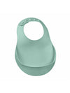 Beaba Silicone Bib - Sage Green - Bibs - not - on - sale