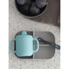 Beaba Silicone Learning Set And Cup - Blue/Grey - Bowls & Utensils - not - on - sale