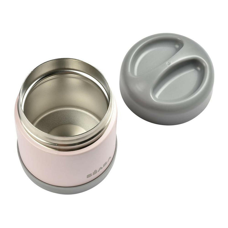 Beaba Stainless Steel Food Jar 300ML - Light Pink - HYPHEN KIDS