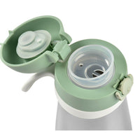 Beaba Stainless Steel Spout Bottle 350ml - Sage Green - Thermos Bottle - not - on - sale