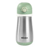 Beaba Stainless Steel Spout Bottle 350ml - Sage Green - Thermos Bottle - not - on - sale