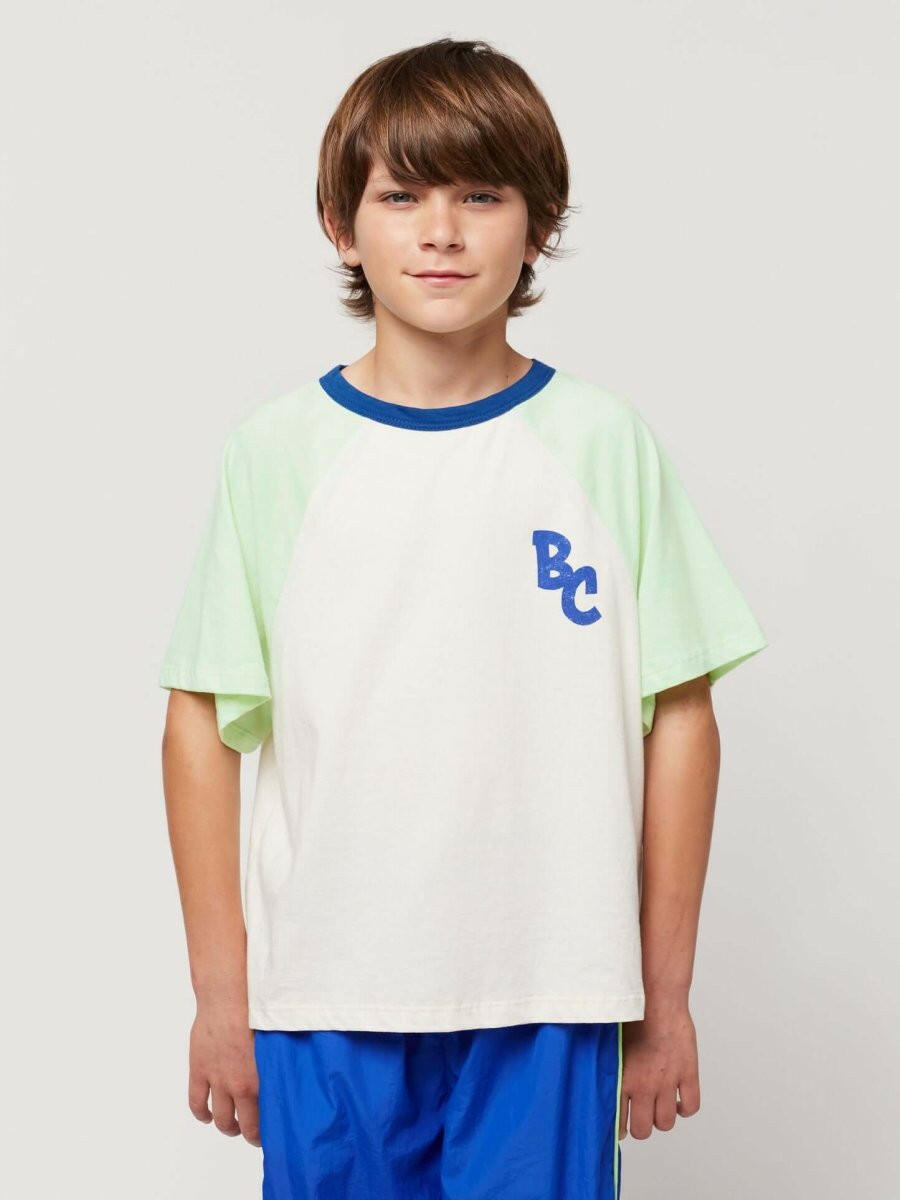Bobo Choses BC Color Block raglan sleeves t-shirt - Shirts - 10 - 11Y