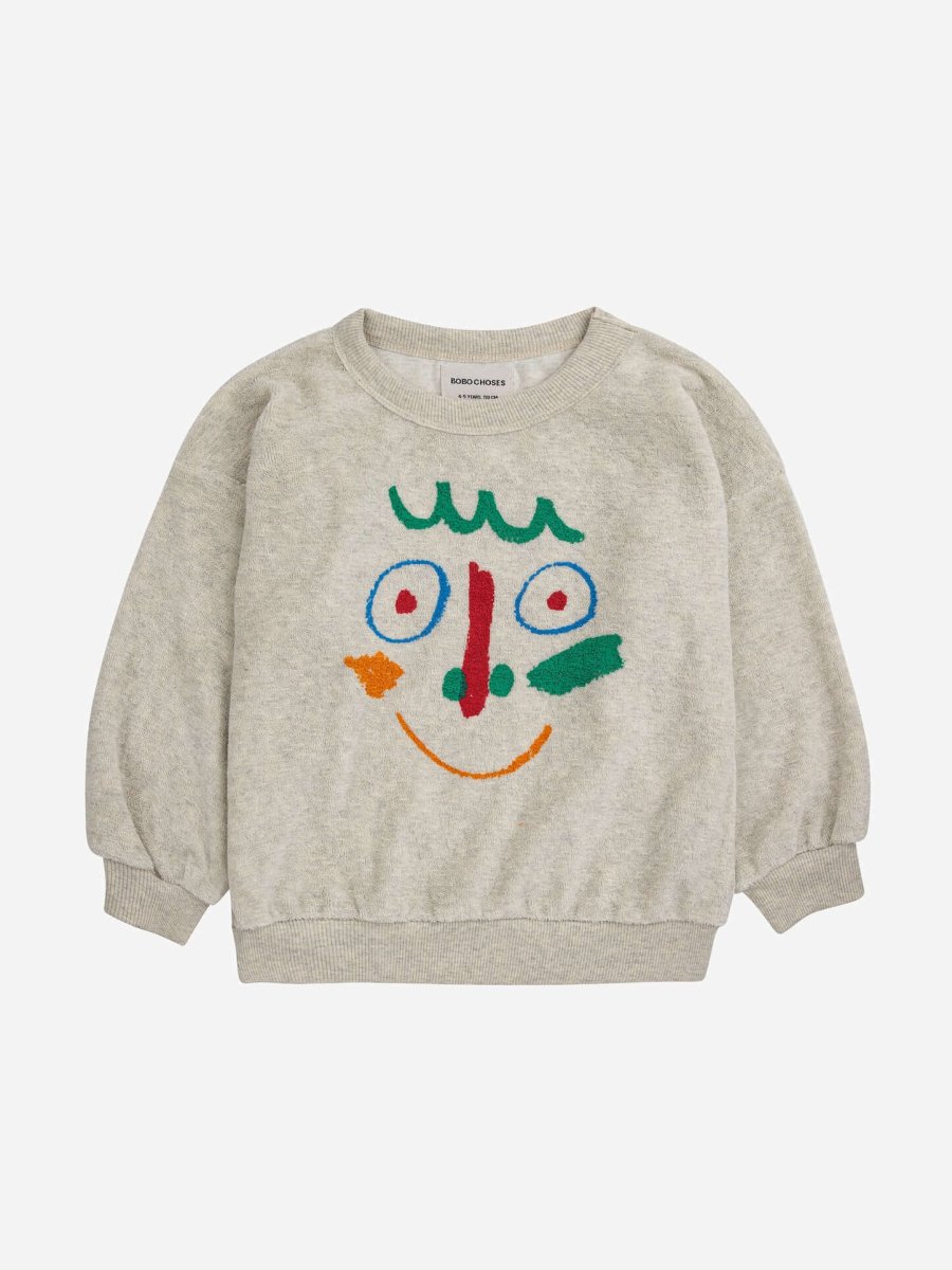 Bobo Choses Crazy Mask sweatshirt -HYPHEN KIDS