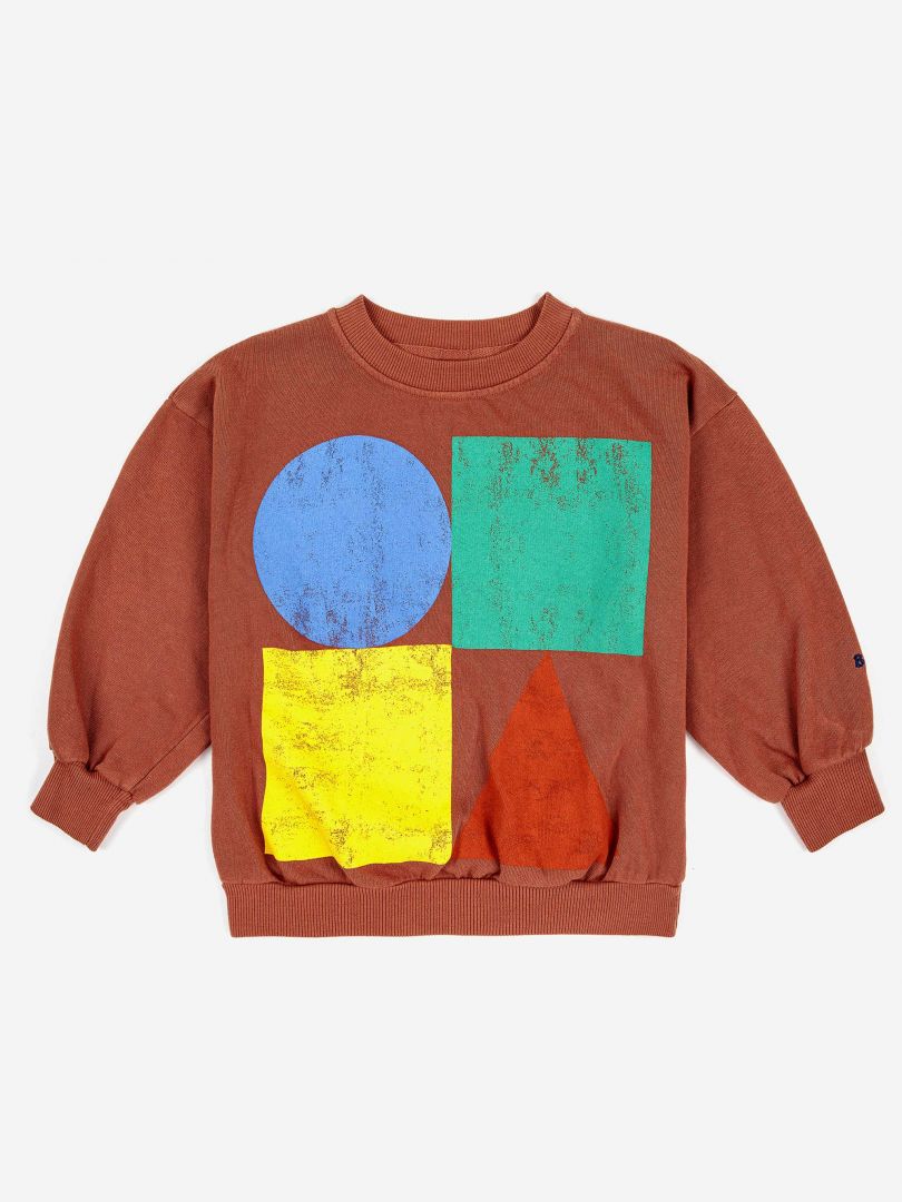 Bobo Choses Geometric Color Block Sweatshirt -HYPHEN KIDS