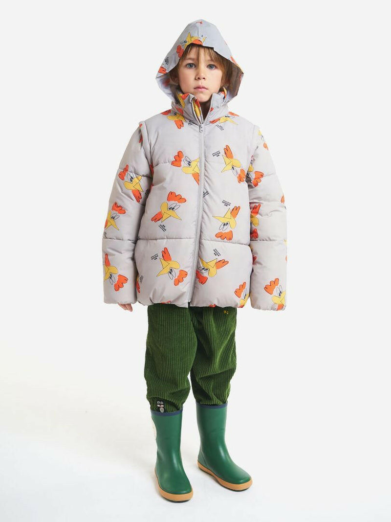 Bobo Choses Mr O'Clock All Over Padded Jacket - HYPHEN KIDS