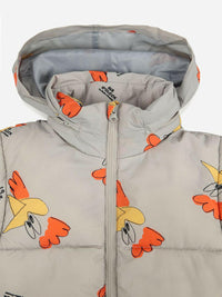 Bobo Choses Mr O'Clock All Over Padded Jacket - Jackets|Coats|Hoodies - 10 - 11Y