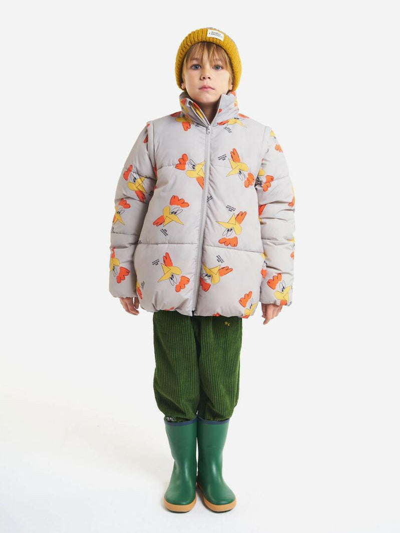 Bobo Choses Mr O'Clock All Over Padded Jacket - HYPHEN KIDS