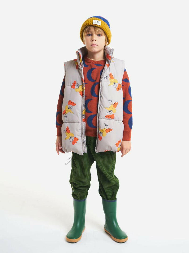 Bobo Choses Mr O'Clock All Over Padded Jacket - HYPHEN KIDS