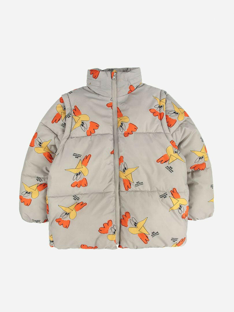 Bobo Choses Mr O'Clock All Over Padded Jacket - HYPHEN KIDS