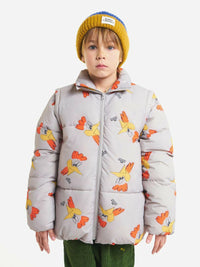 Bobo Choses Mr O'Clock All Over Padded Jacket - Jackets|Coats|Hoodies - 10 - 11Y