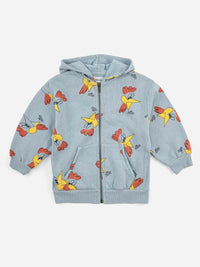 Bobo Choses Mr O'Clock Allover Hooded Sweatshirt - Jackets|Coats|Hoodies - 10 - 11Y