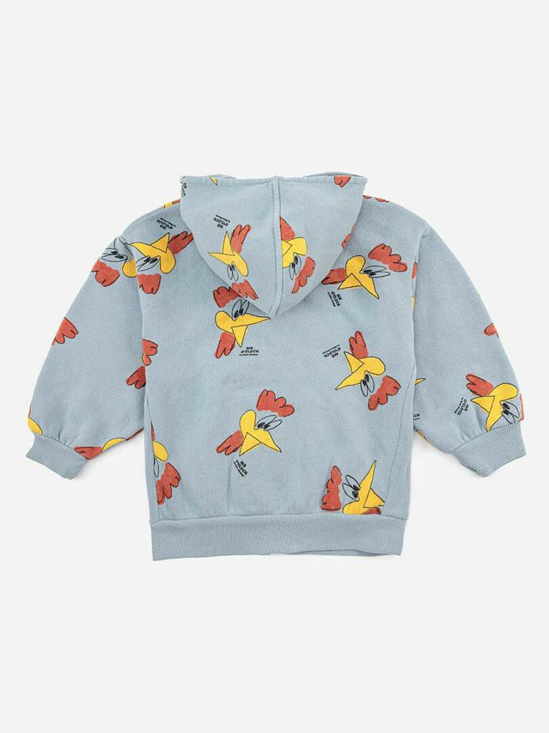 Bobo Choses Mr O'Clock Allover Hooded Sweatshirt - HYPHEN KIDS