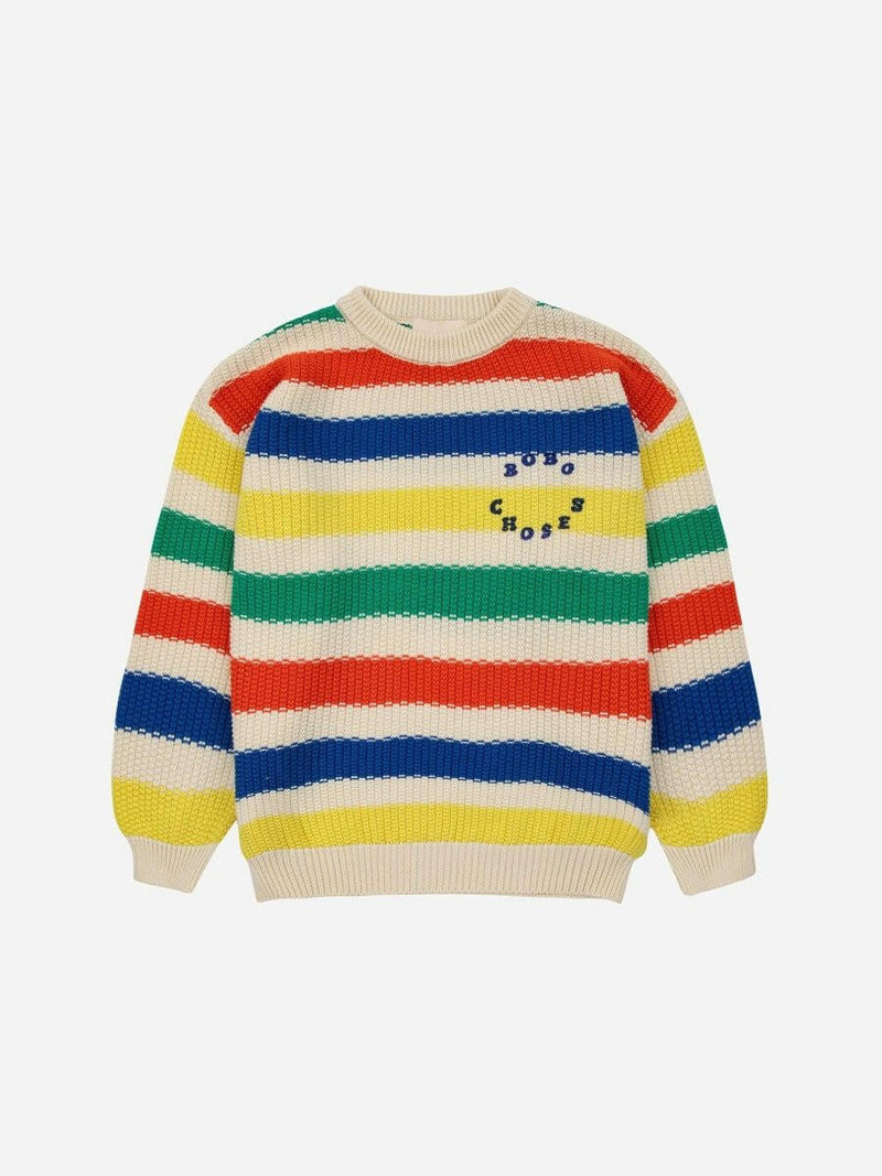 Bobo Choses Multicolor Stripes jumper - HYPHEN KIDS