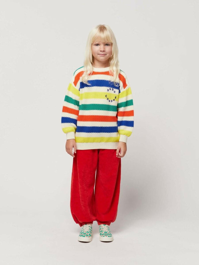 Bobo Choses Multicolor Stripes jumper - HYPHEN KIDS