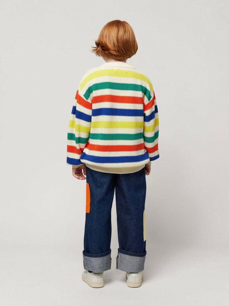 Bobo Choses Multicolor Stripes jumper - HYPHEN KIDS