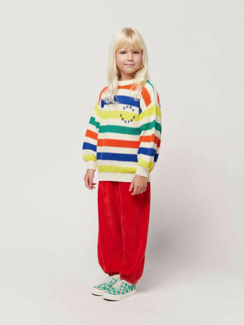 Bobo Choses Multicolor Stripes jumper - HYPHEN KIDS