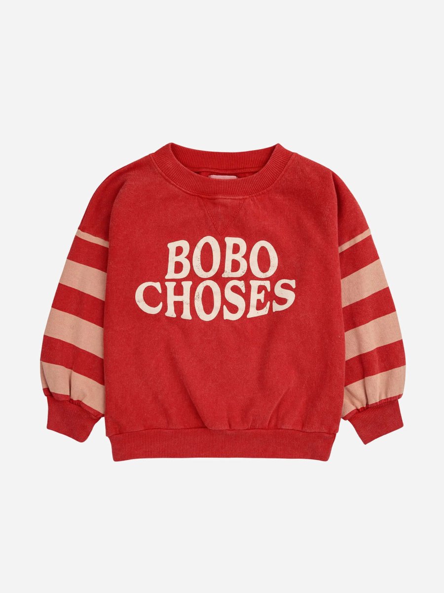 Bobo Choses stripes sweatshirt -HYPHEN KIDS
