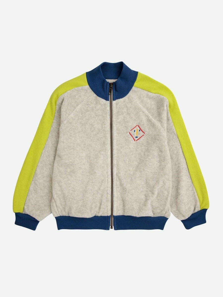 Bobo Choses Terry zipped sweatshirt - HYPHEN KIDS