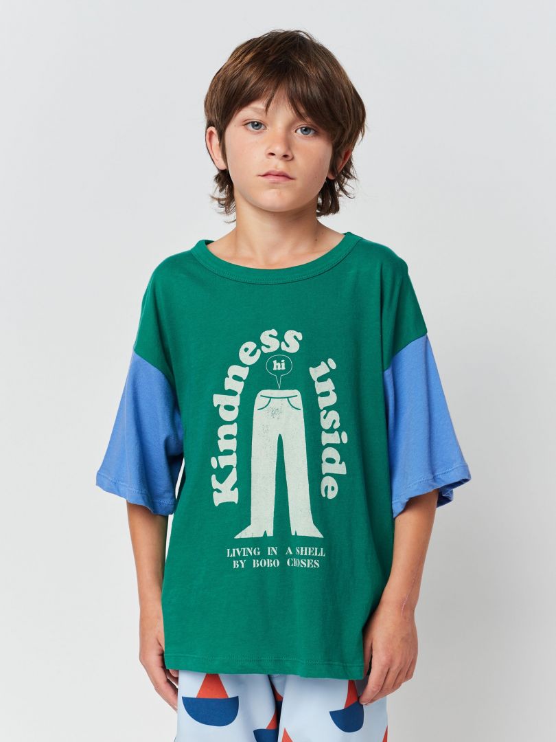Bobo Kindness Short Sleeve T-shirt -HYPHEN KIDS