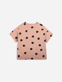 Bobo Poma Allover Short Sleeve T-shirt - Shirts - 10 - 11Y