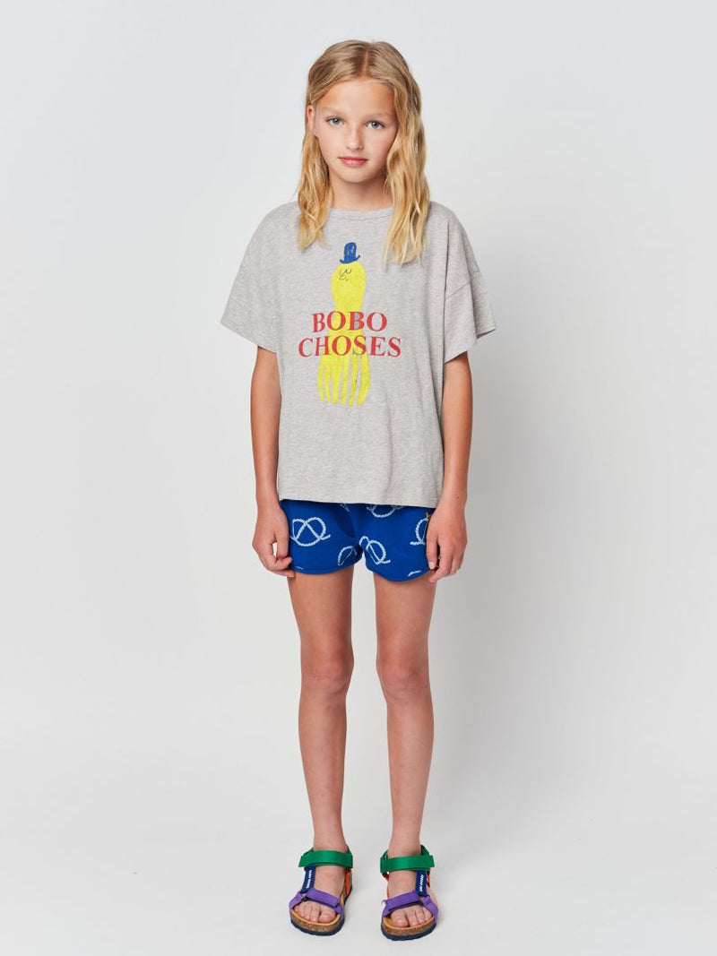 Bobo Yellow Squid Short Sleeve T-shirt -HYPHEN KIDS