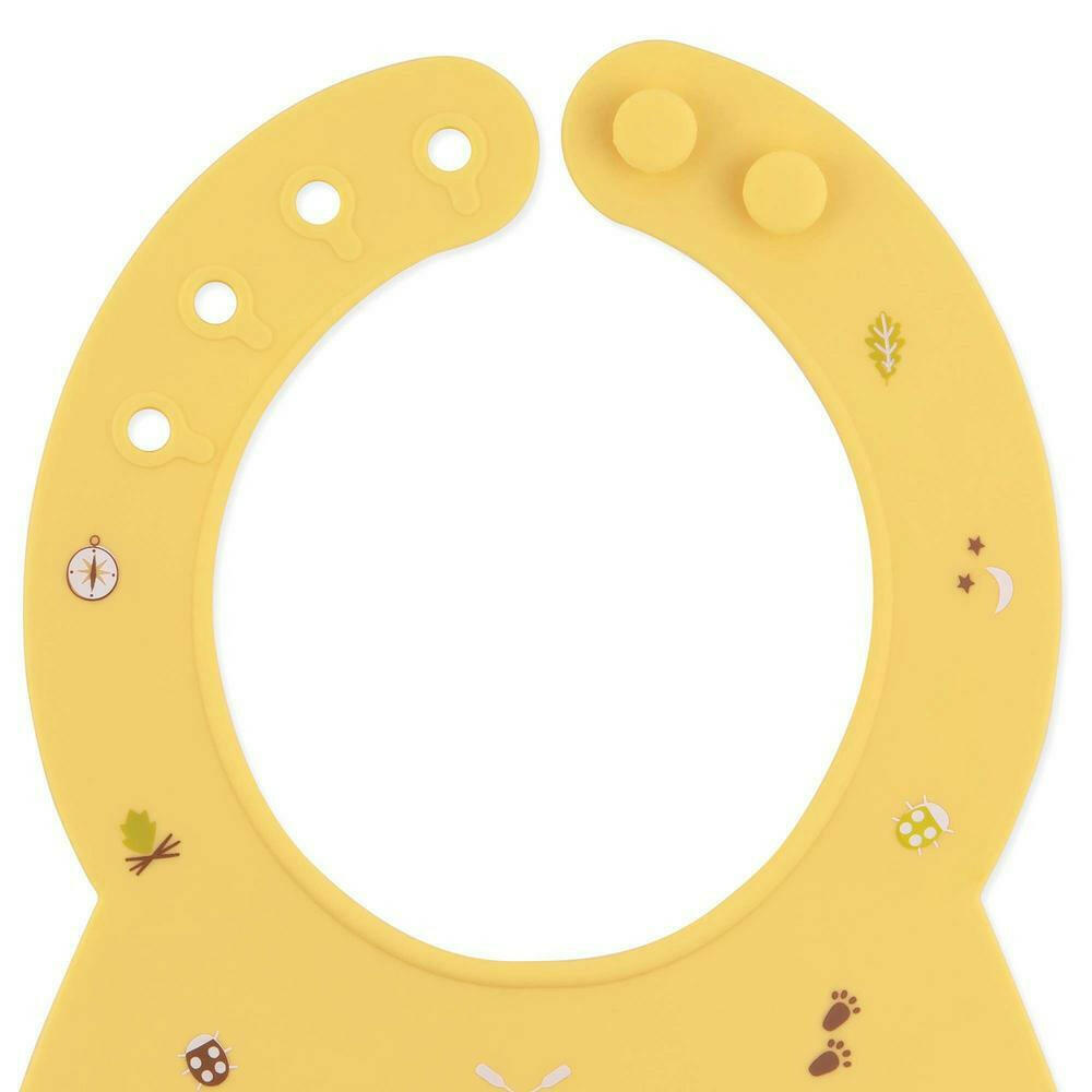 Bumkins Silicone Bib (100% food safe silicone) - Camp Gear - HYPHEN KIDS