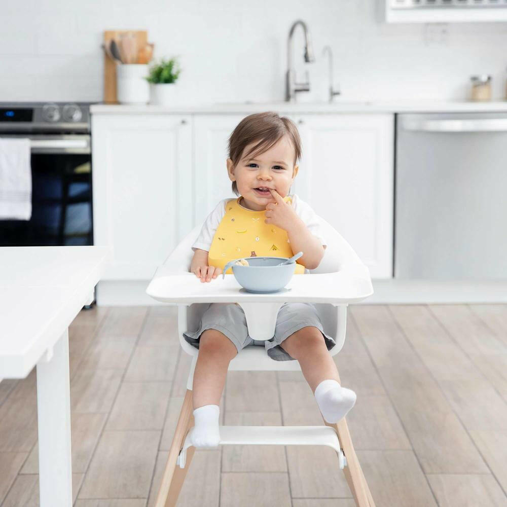 Bumkins Silicone Bib (100% food safe silicone) - Camp Gear - HYPHEN KIDS