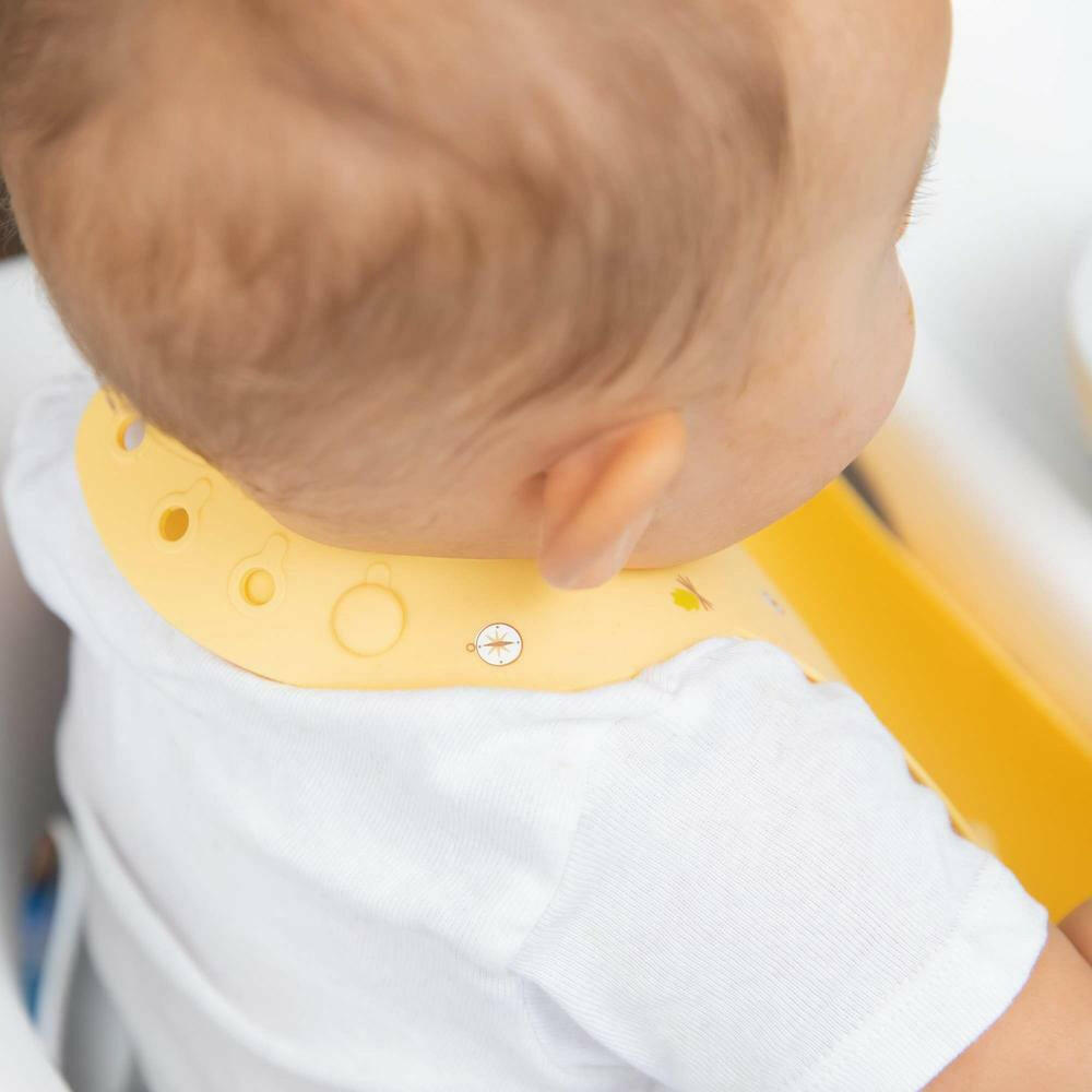 Bumkins Silicone Bib (100% food safe silicone) - Camp Gear - HYPHEN KIDS