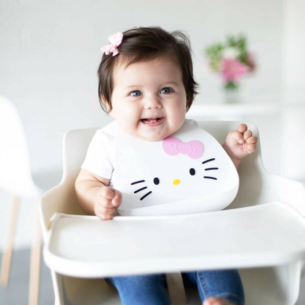 Bumkins Silicone Bib - Hello Kitty - HYPHEN KIDS