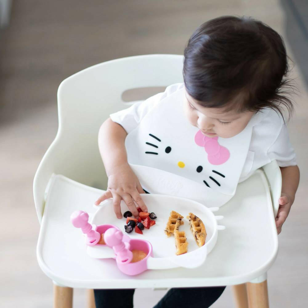 Bumkins Silicone Bib - Hello Kitty - HYPHEN KIDS